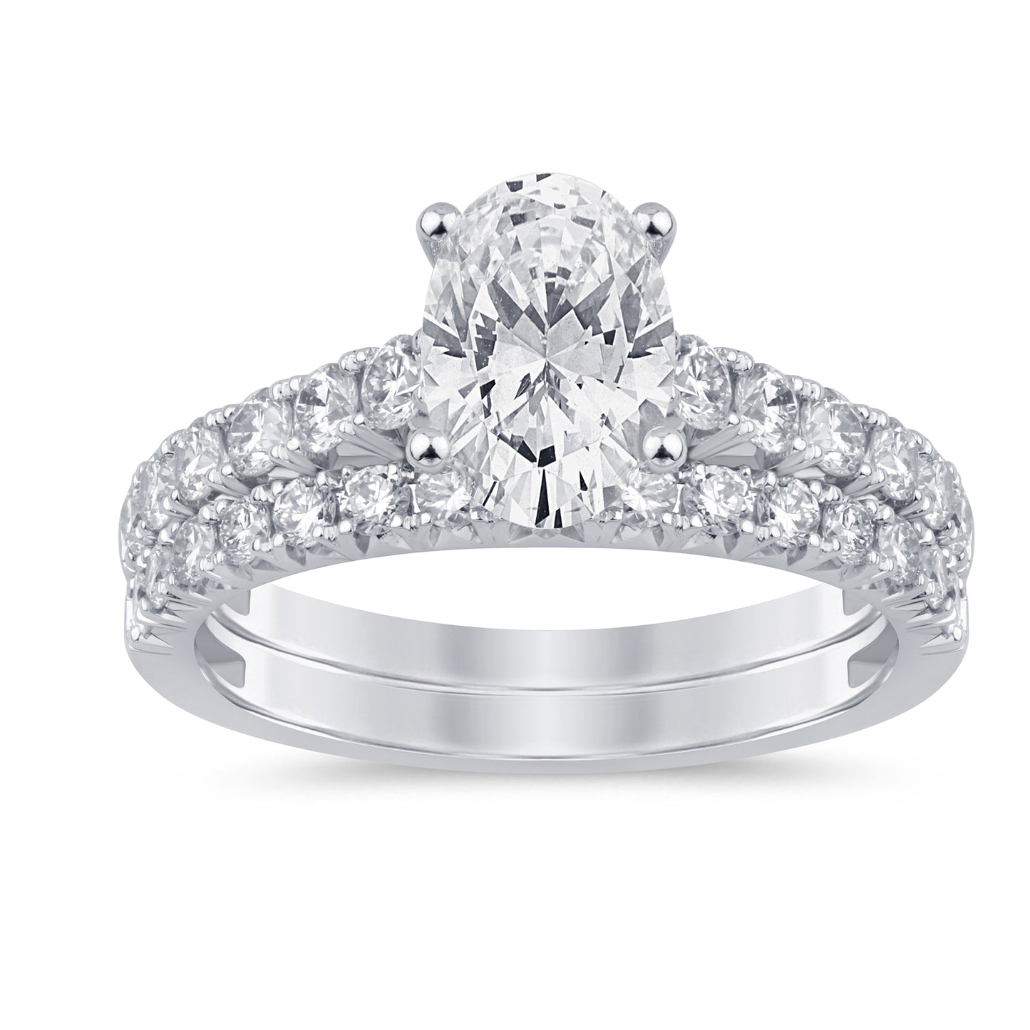 2.61 CTS T.W. BRIDAL RING
