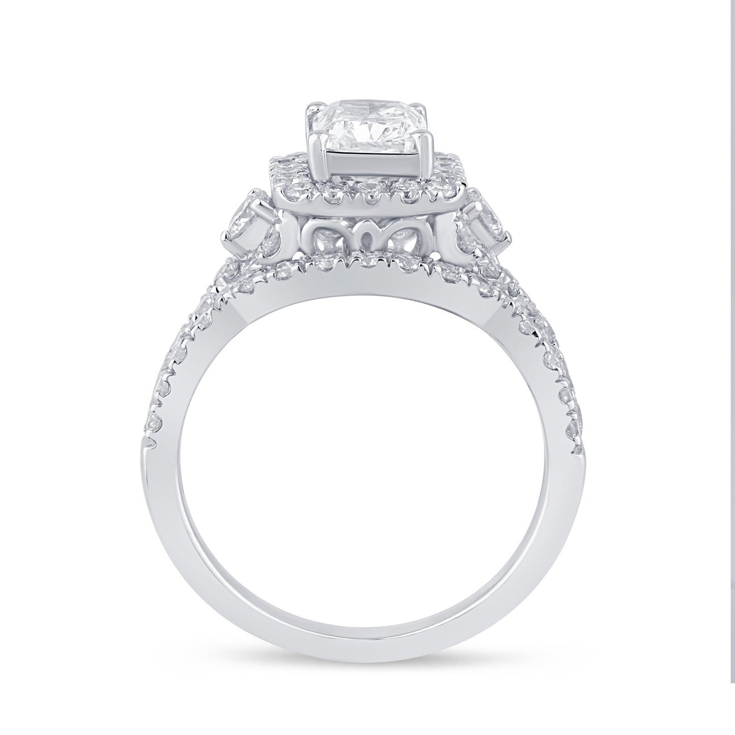 2.83 CTS T.W. BRIDAL RING