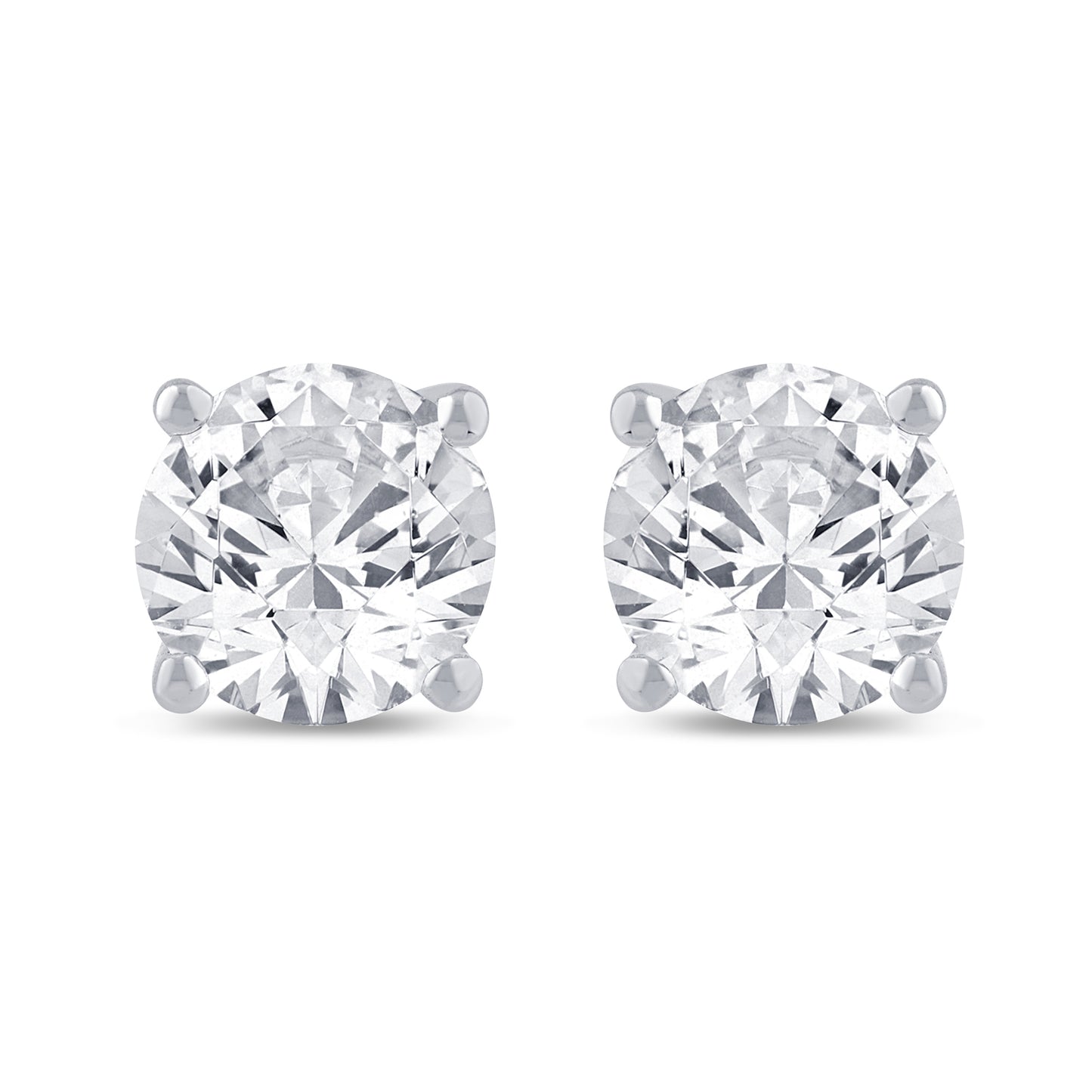 1.46 CTS T.W. STUDD EARRINGS