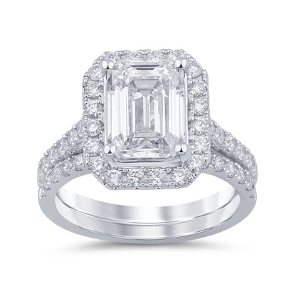 4.09 CTS T.W. BRIDAL RING