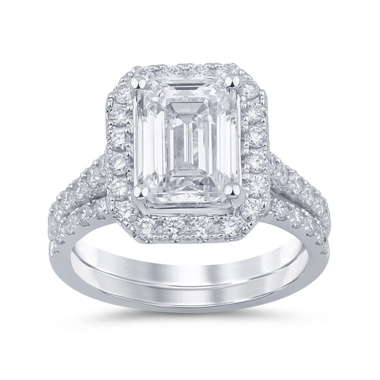4.09 CTS T.W. BRIDAL RING
