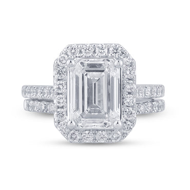4.09 CTS T.W. BRIDAL RING