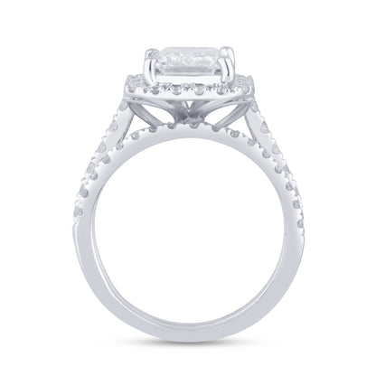 4.09 CTS T.W. BRIDAL RING