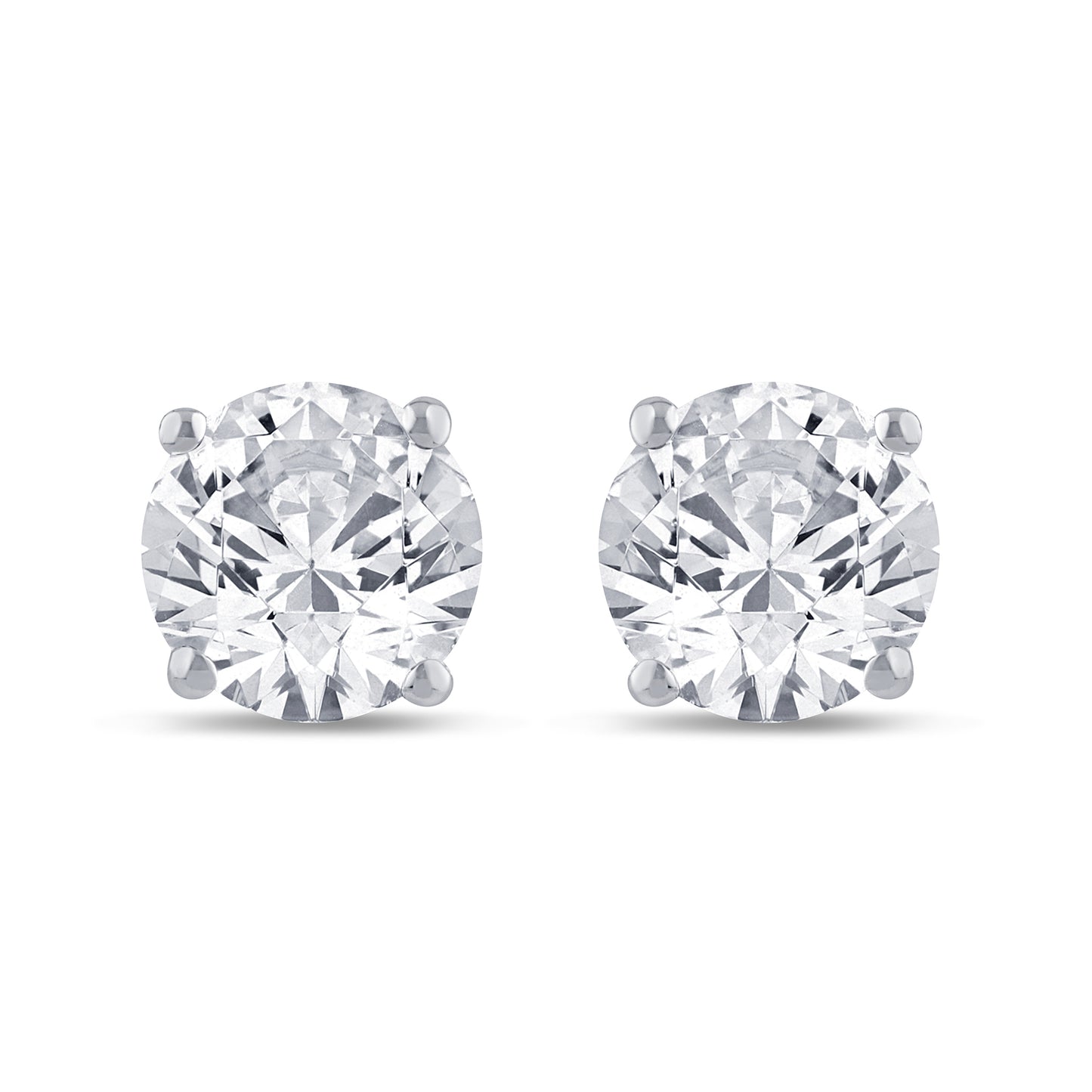 1.06 CTS T.W. STUDD EARRINGS