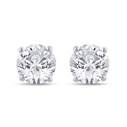 1.06 CTS T.W. STUDD EARRINGS