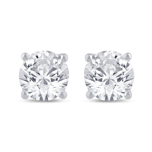 1.46 CTS T.W. STUDD EARRINGS