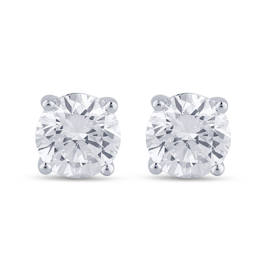 2.04 CTS T.W. STUDD EARRINGS