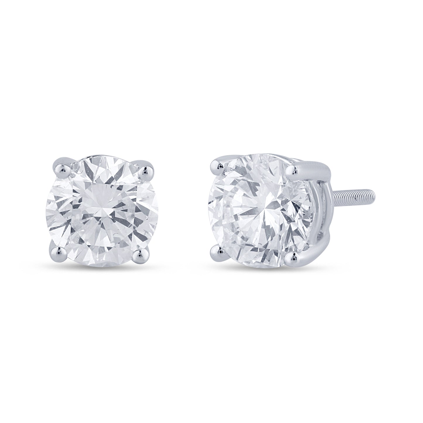2.04 CTS T.W. STUDD EARRINGS