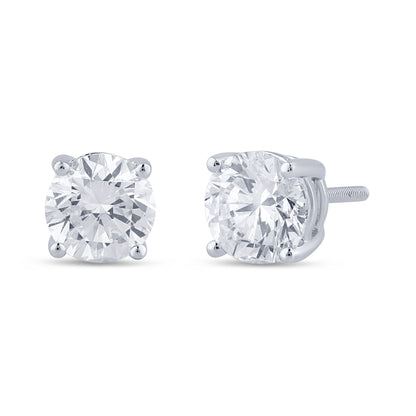 2.04 CTS T.W. STUDD EARRINGS