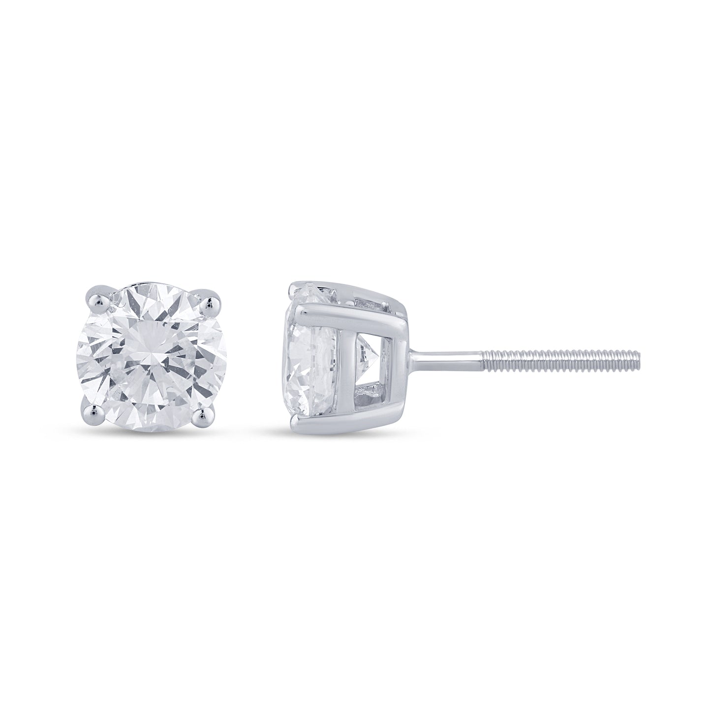 2.04 CTS T.W. STUDD EARRINGS