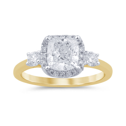 1.9 CTS T.W. WEDDING RING