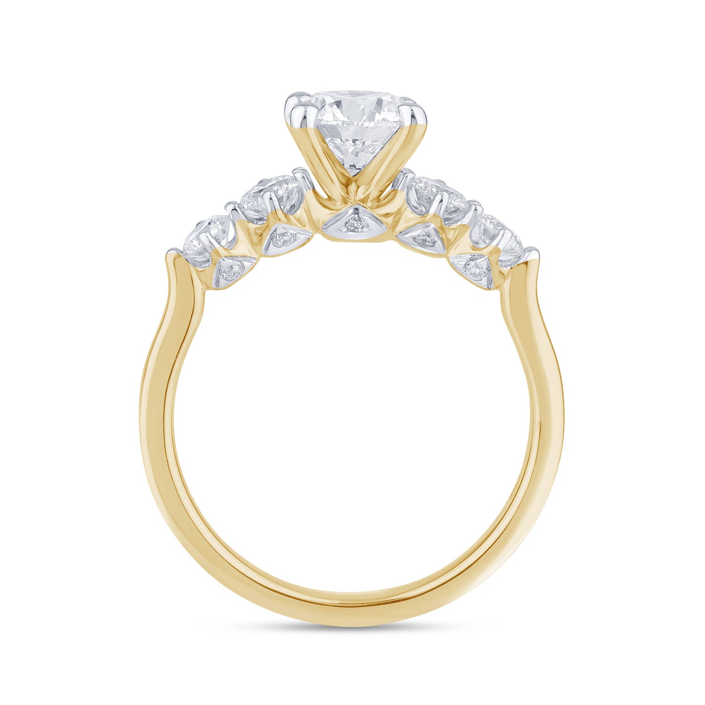 1.66 CTS T.W. WEDDING RING