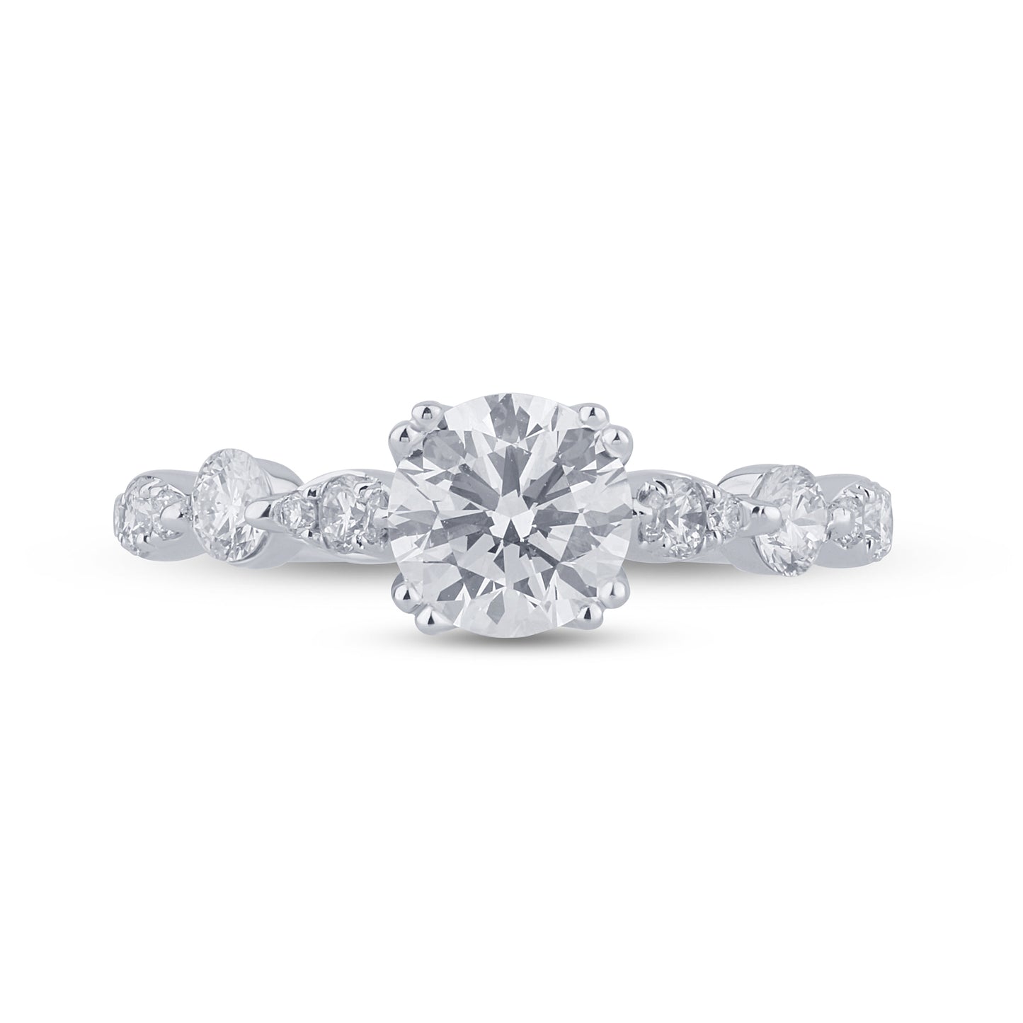 1.56 CTS T.W. WEDDING RING
