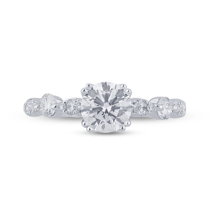 1.56 CTS T.W. WEDDING RING