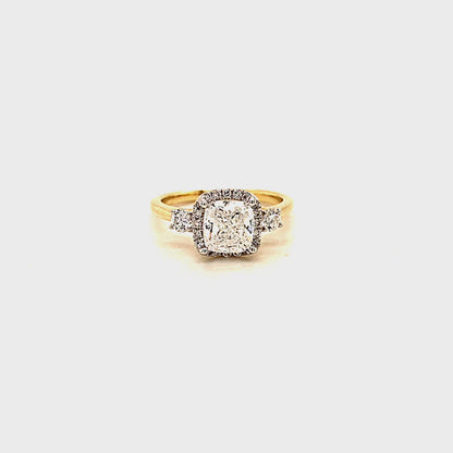 1.9 CTS T.W. WEDDING RING