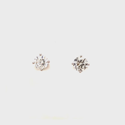 2.04 CTS T.W. STUDD EARRINGS