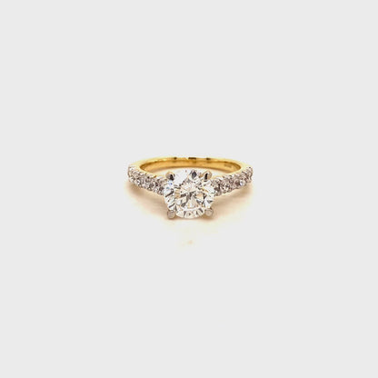 3.06 CTS T.W. BRIDAL RING