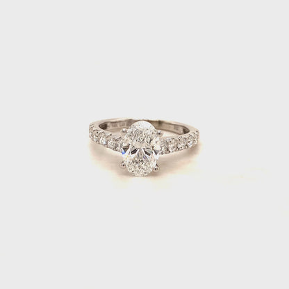 2.61 CTS T.W. BRIDAL RING